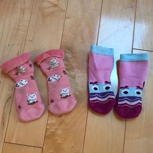 Hanna Andersson best ever first socks, 2 pairs